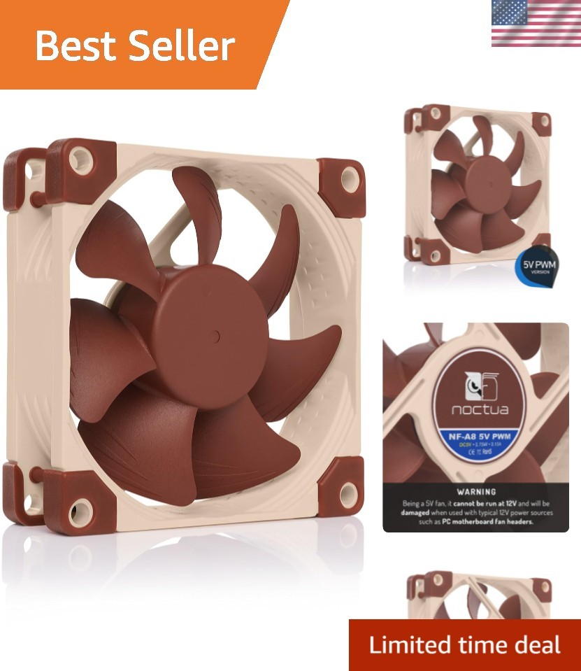 NF-A8 5V PWM, High-Performance Quiet Fan 80mm