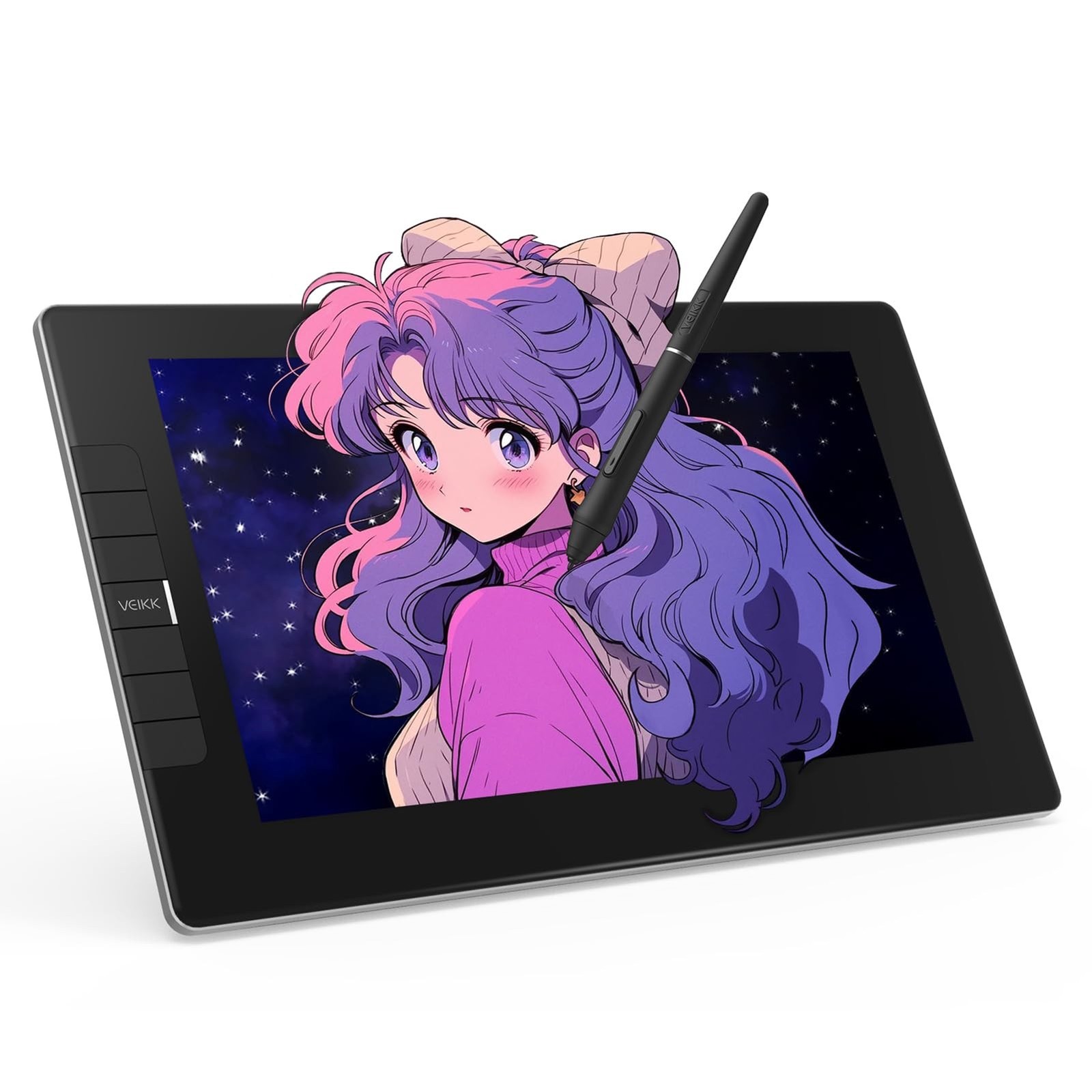 VEIKK VK1200 V2 Drawing Tablet with Screen,11.6-inch Full-Laminated Graphic D...