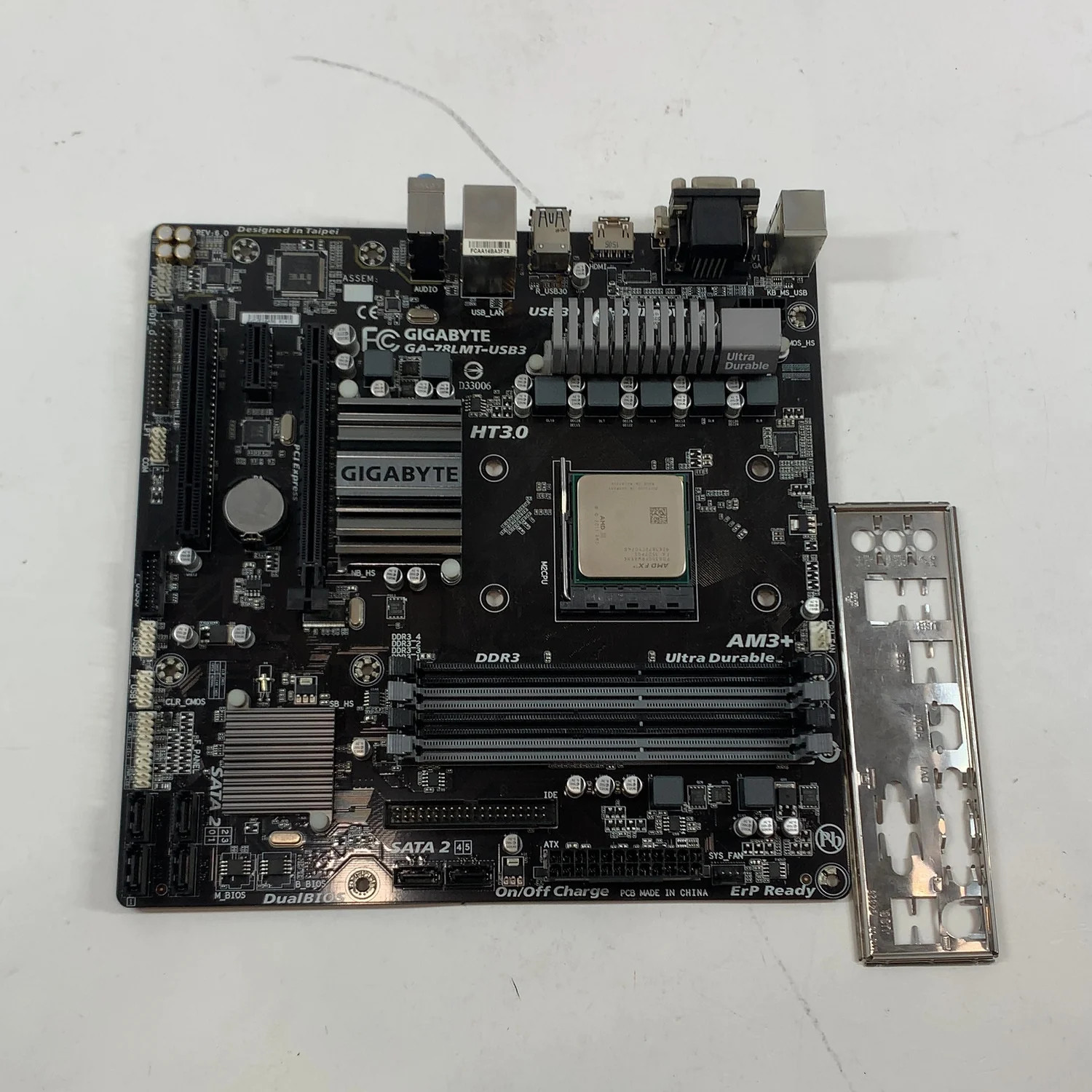 Gigabyte GA-78LMT-USB3 AM3+ AMD FX-8350 8 Core 4.00GHz microATX