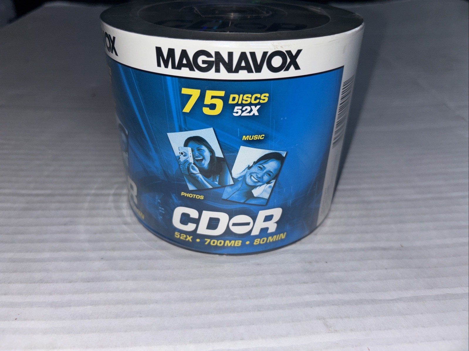 75 Magnavox CD-R Digital Media - 52 X 700mb 80 Minute -  New/Sealed