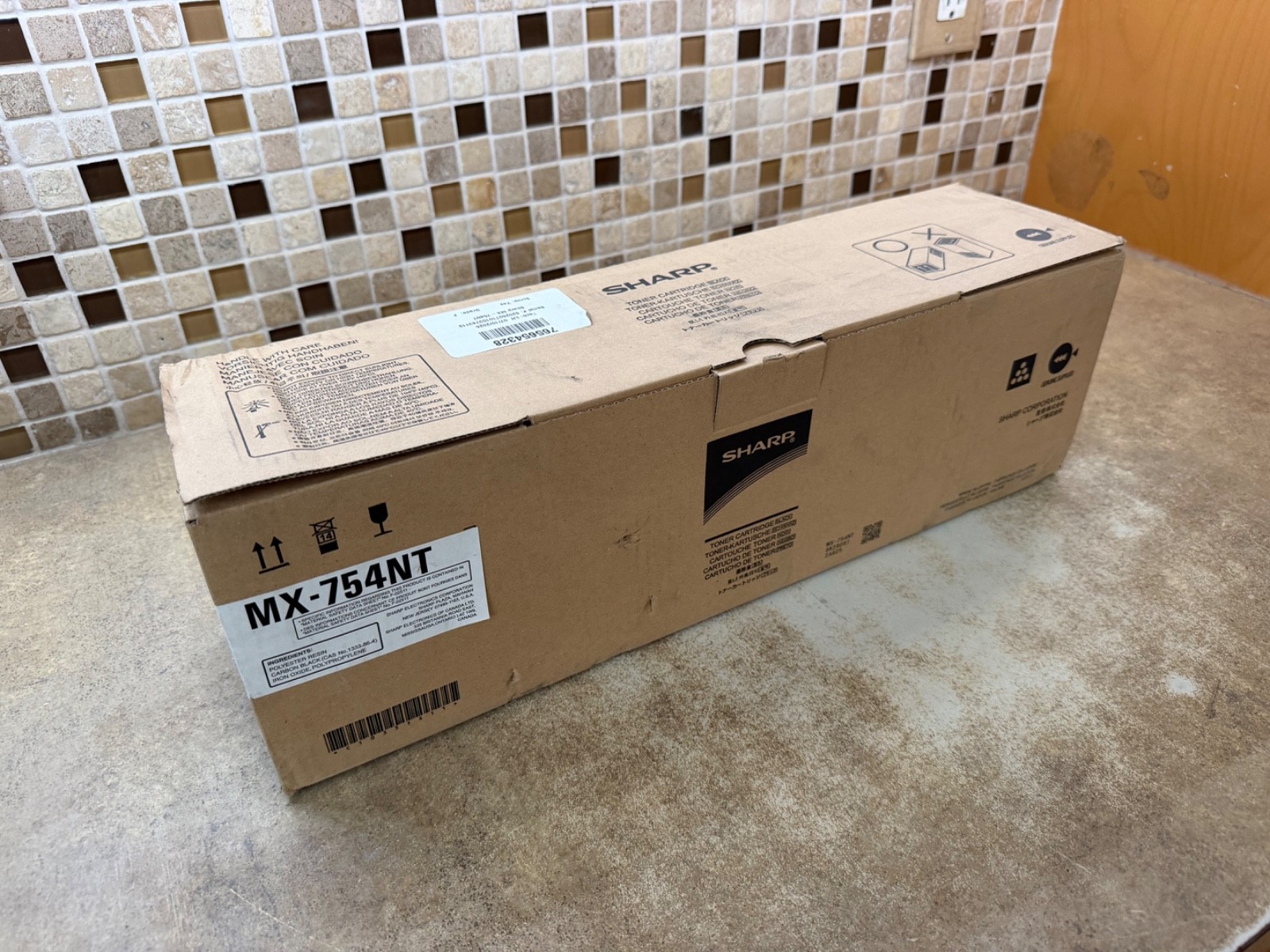 Genuine OEM Sharp MX-754NT Black Toner Cartridge