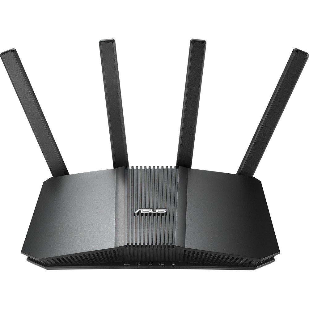 ASUS WiFi 7 Dual-Band Smart Extendable Router in Black - RT-BE82U