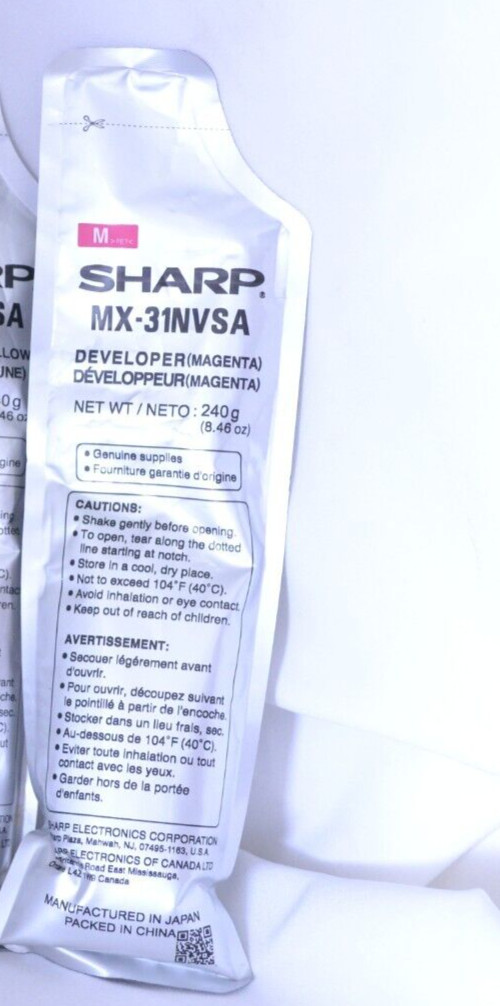*NEW* GENUINE SHARP MX-31NV-SA DEVELOPER ( 1 - MAGENTA)