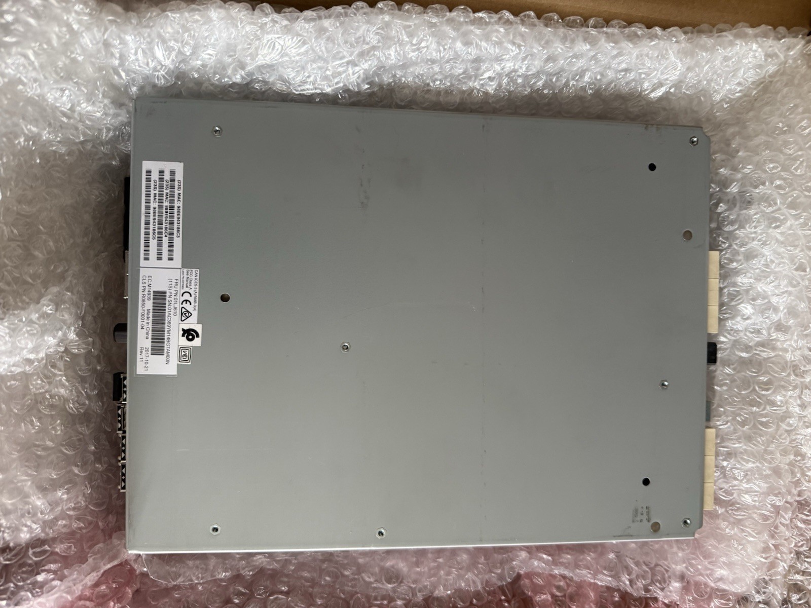 01LJ610 IBM NODE CANISTER FOR IBM STORWIZE V5030 V5030F