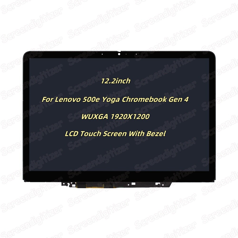For Lenovo 500e Yoga Chromebook Gen 4 LCD Touch screen 82W4002LUS 5D11C95914 
