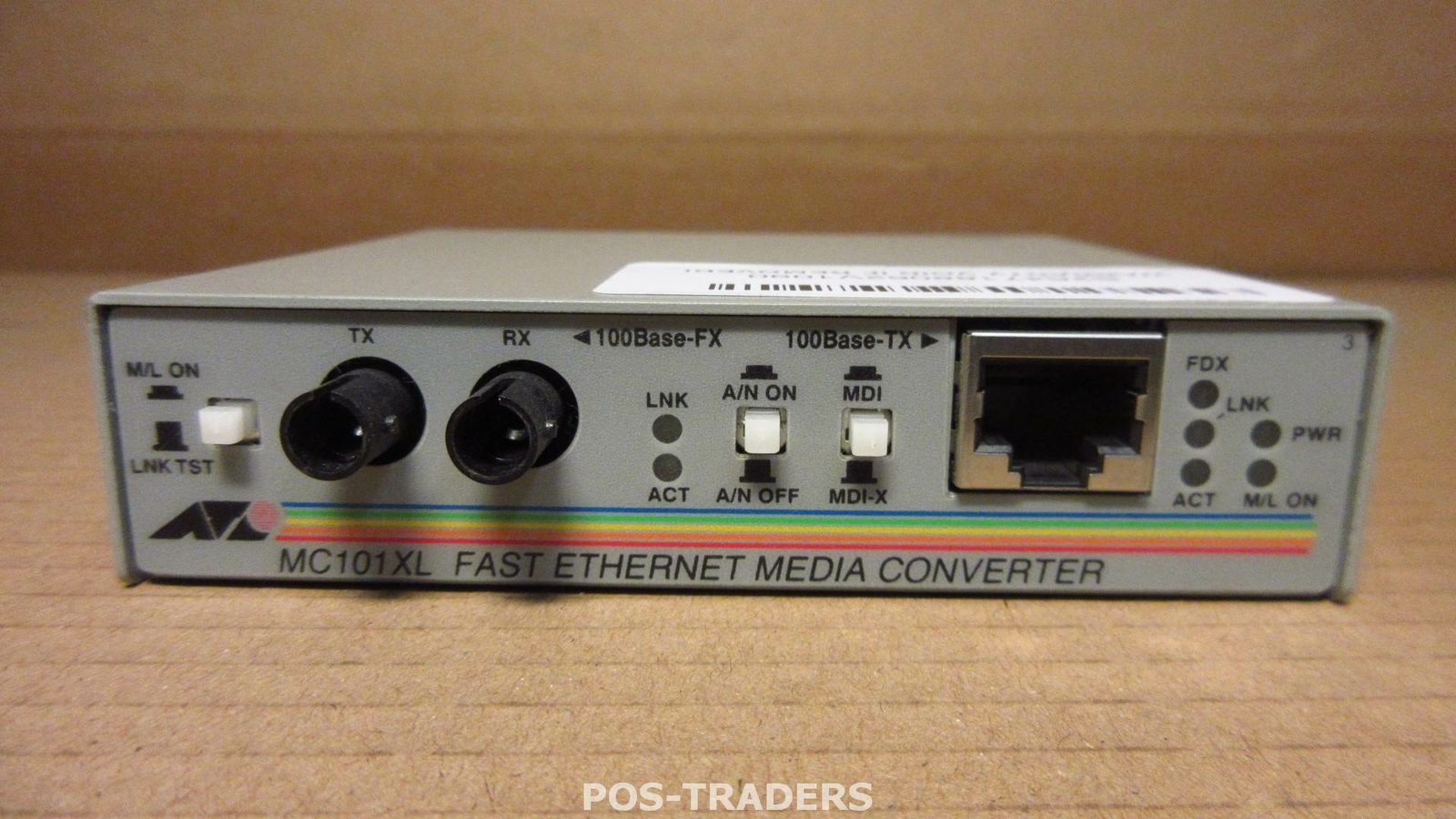 Allied Telesis AT-MC101XL 100Mbps RJ45 Multi Mode Media Converter - EXCL PSU