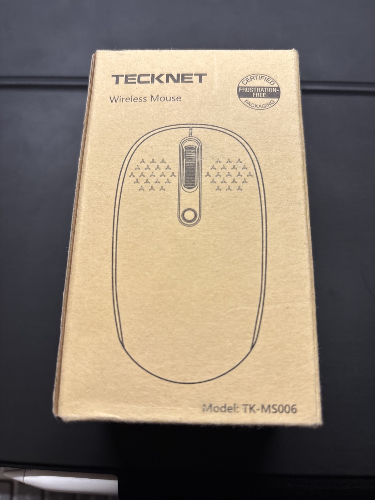 Tecknet Wireless Quite Mouse TK-MS006 Light Teal Beautiful New