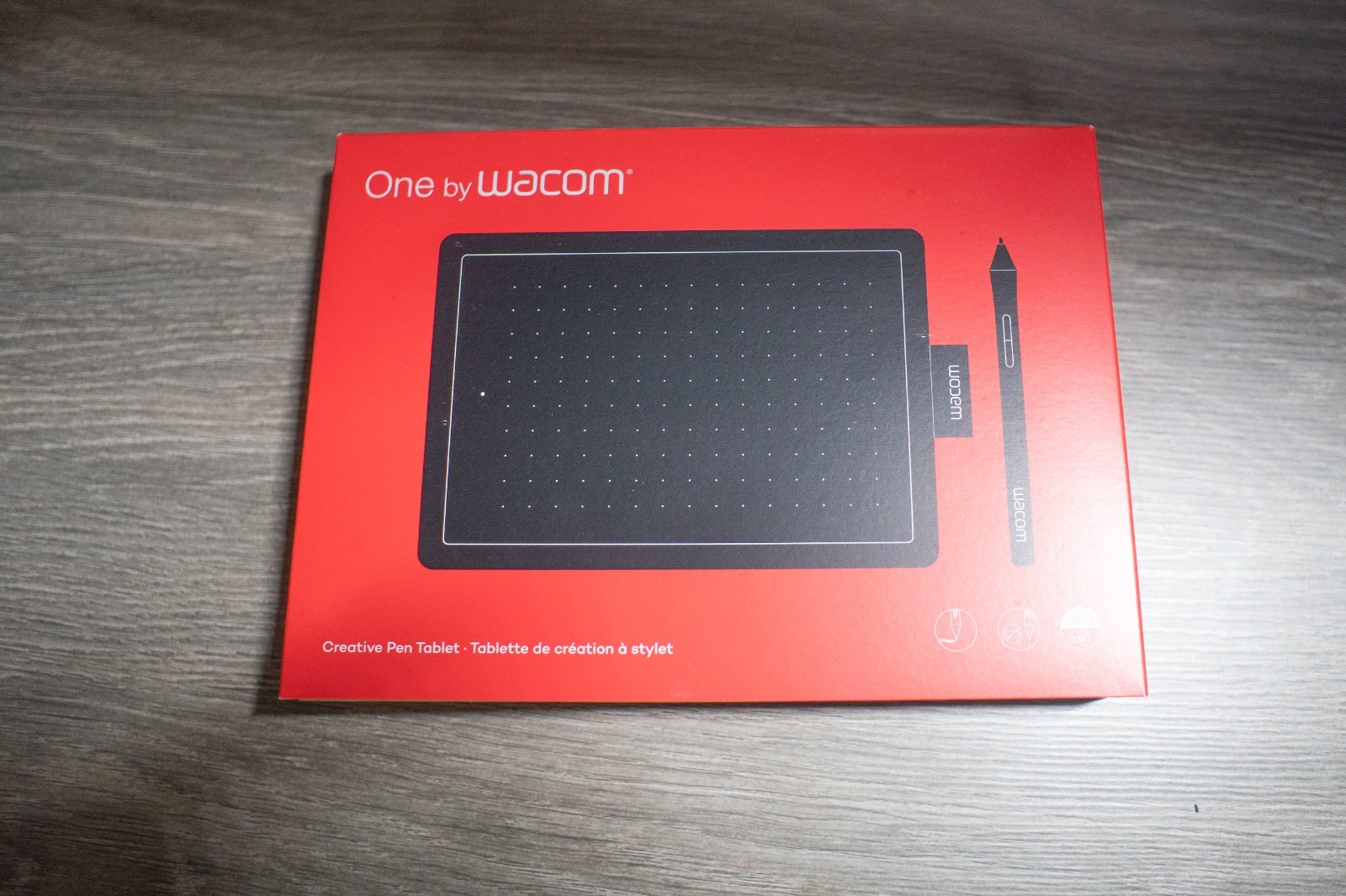 Wacom - One by Wacom - Creative Graphics Tablet with Pen, Black - CTL-472/K1-AX