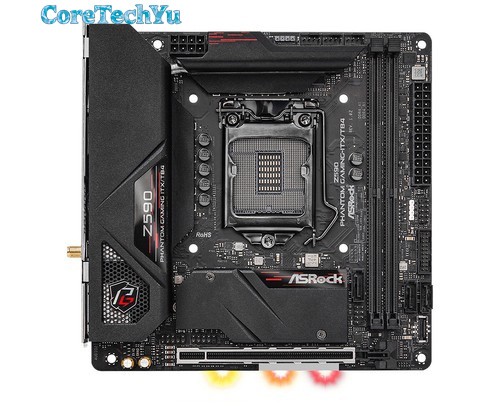 ASRock Z590 PHANTOM GAMING-ITX LGA 1200 Intel Z590 Mini ITX Intel Motherboard/*/