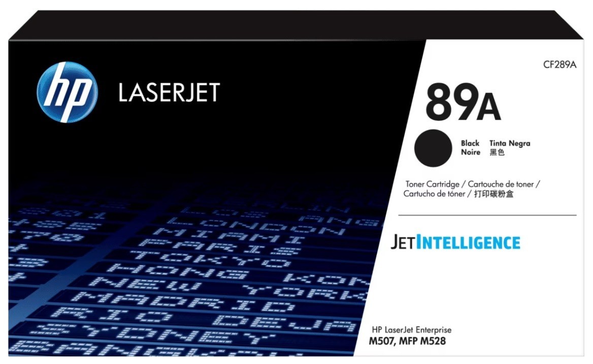 HP 89A Black Toner Cartridge ( CF289A )