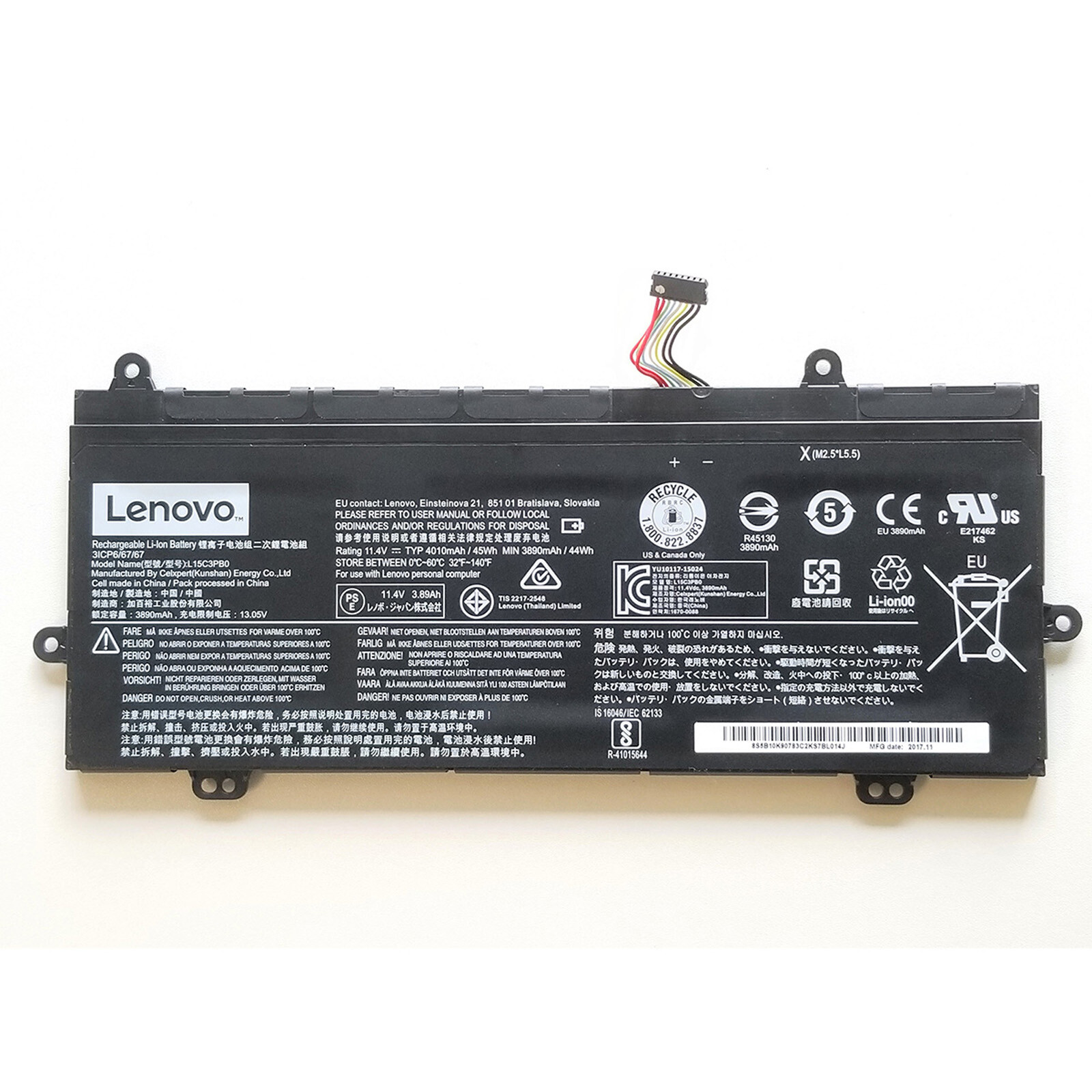 Genuine Battery L15C3PB0 L15M3PB2 Lenovo Winbook N22 N23 5B10K90780 5B10K90783