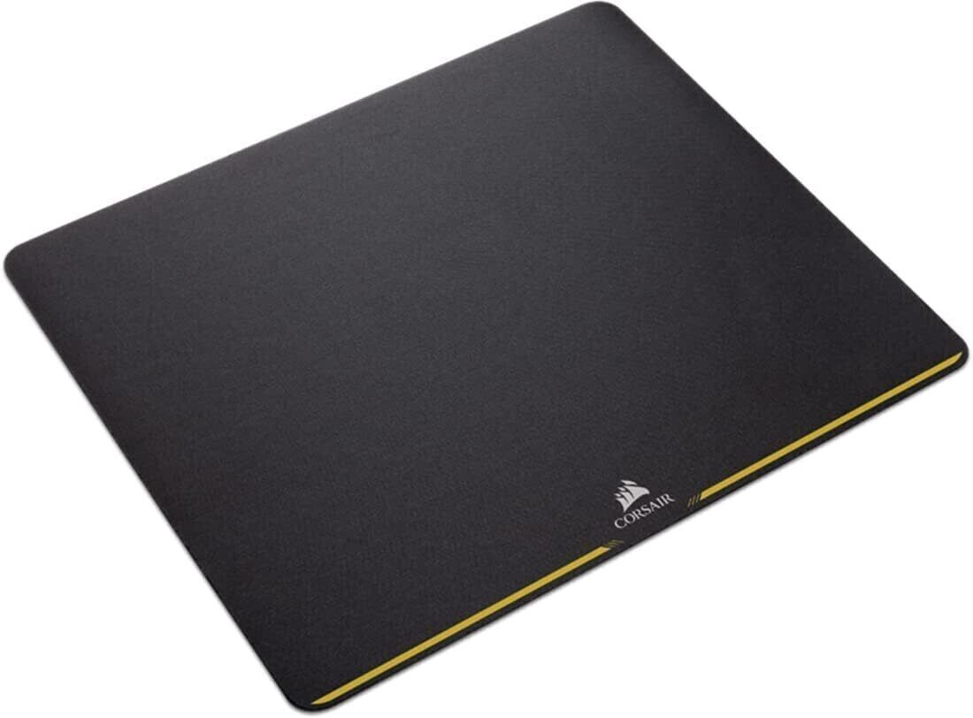 Corsair MM200 Gaming Pad Cloth Mouse Pad (Medium, Black - Yellow Stripe)