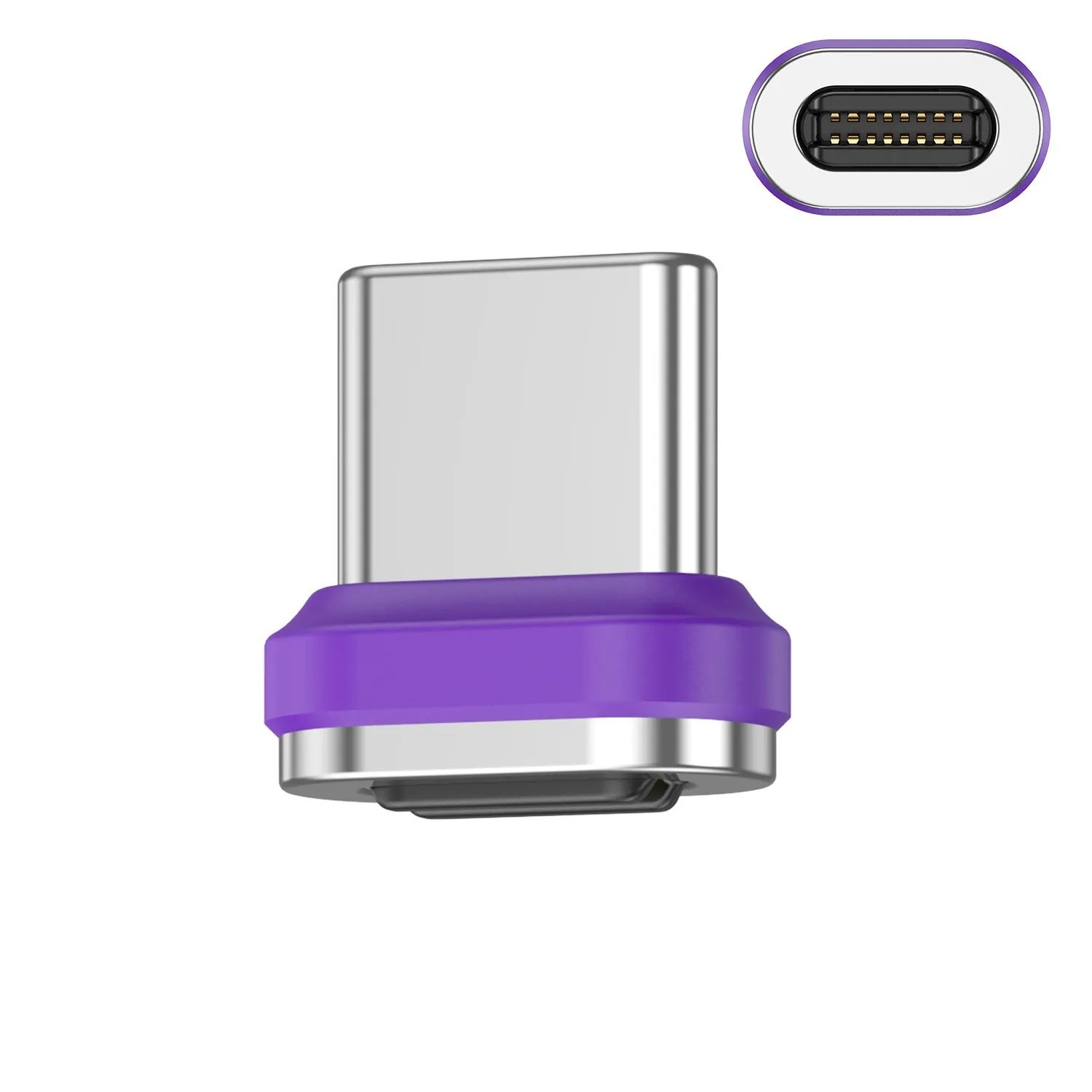 Fast Charging Type-c Converter Uslion 240w Magnetic Usb-c Adapter 180° Rotation¢