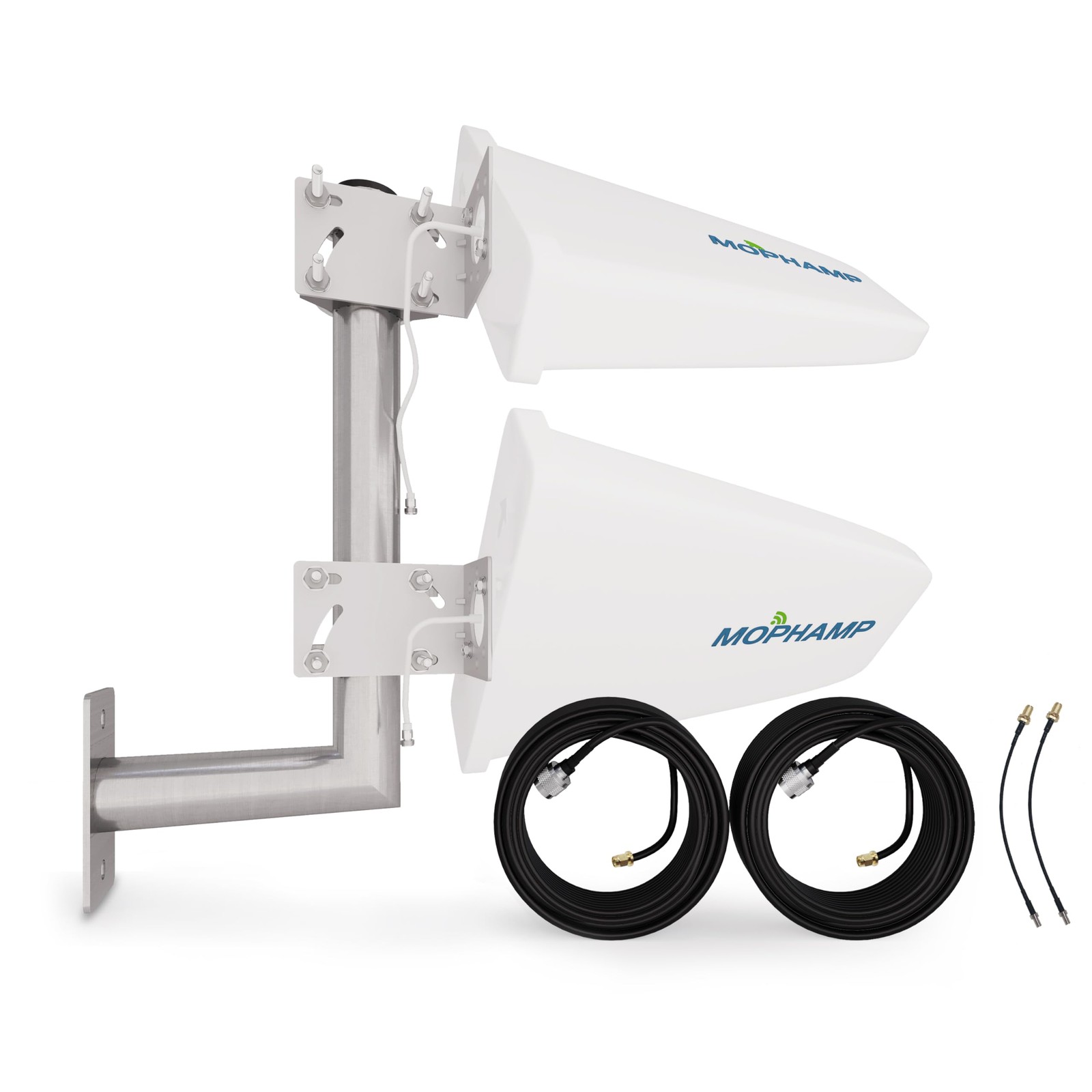 MIMO 2x2 External Antenna Kit 698-3800 MHz | Works with 4G LTE/5G Hotspots, R...