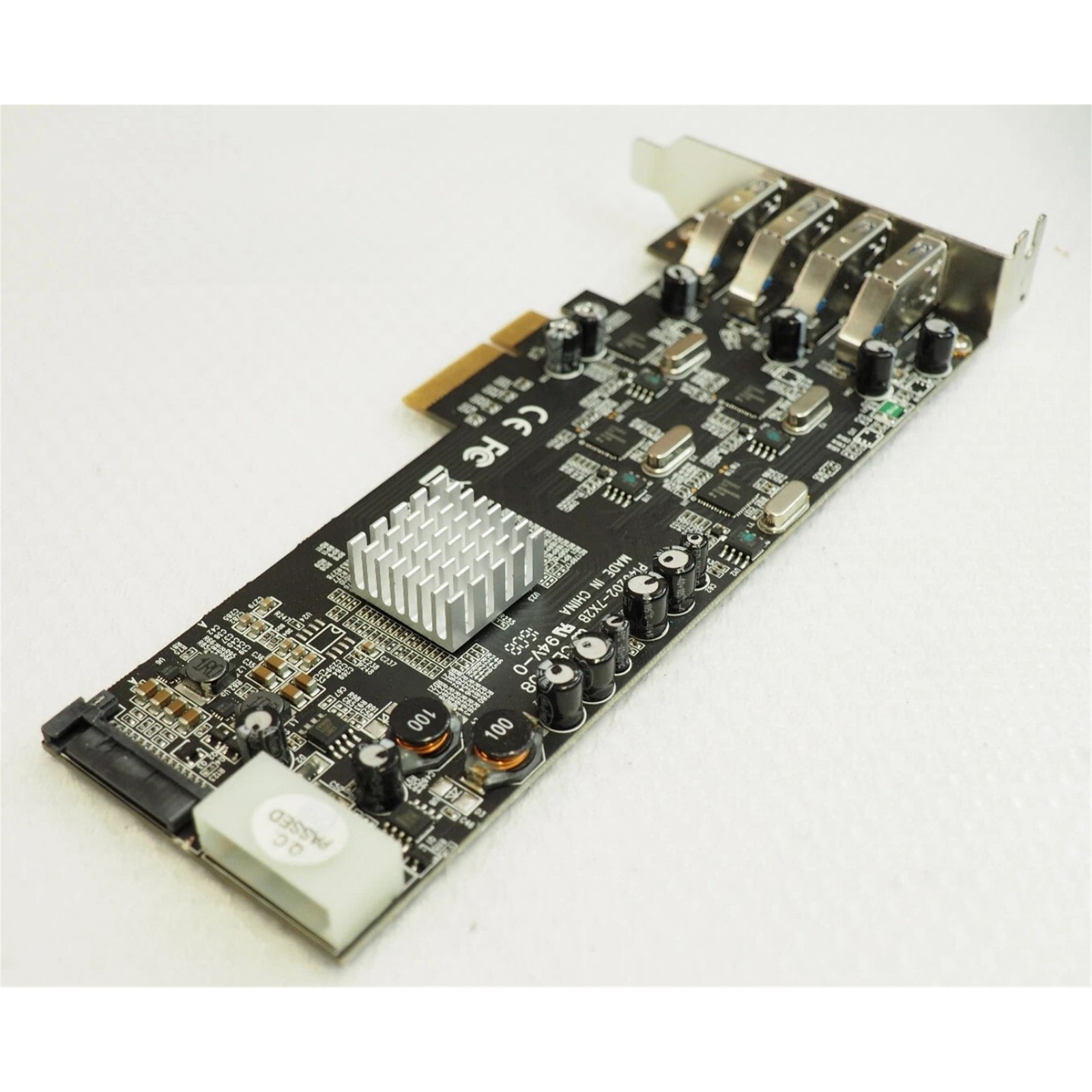 StarTech  PI40202-7X2B 4Port USB 3.0 PCIe 4 Dedcated 5Gbps Channels Adapter Card
