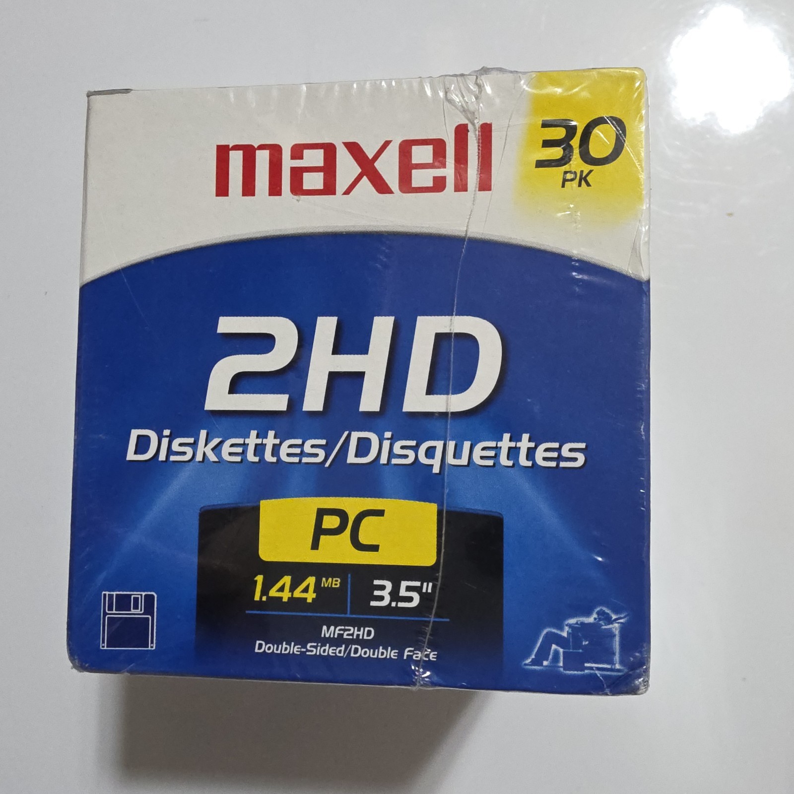 Maxell 1.44MB Floppy Disk 30 Disc New In Sealed Box