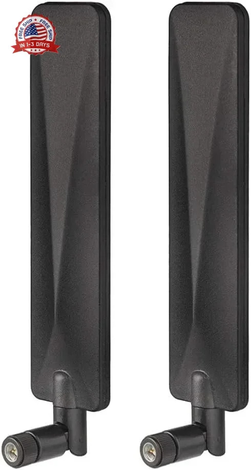 SMA 4G LTE Cellular Antenna Replacement for Trail Camera Router 2PCS | Compatibl