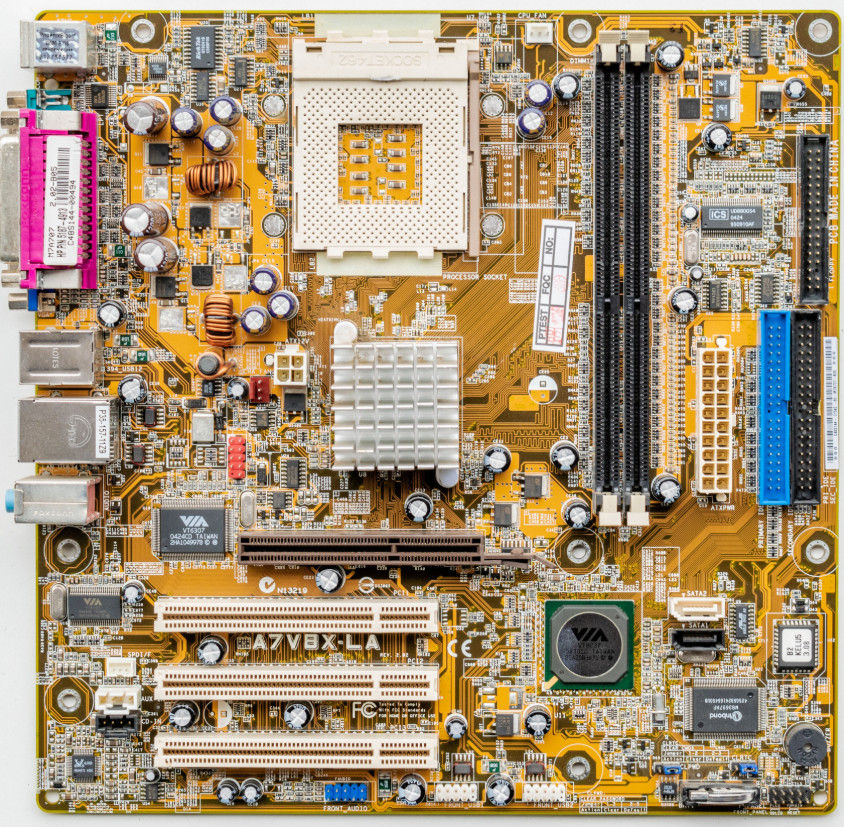 ASUS A7V8X-LA VIA (HP OEM, KM400A) Motherboard HP 5187-4913