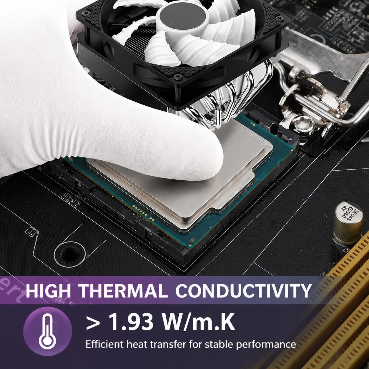 Pasta Termica CPU GPU PS4 Grasa Silicona Compuesto Carbono Alto Rendimiento 40PC