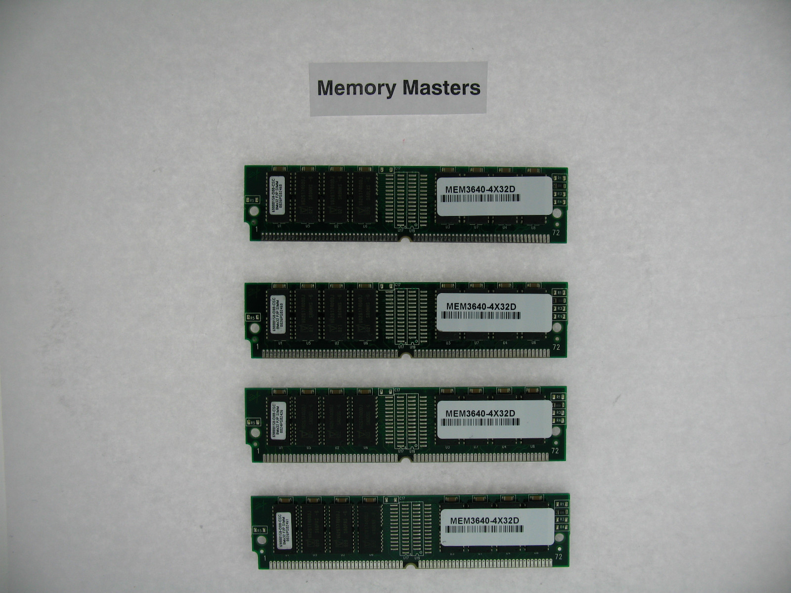 MEM3640-4X32D 128MB Approved 4x32MB Memory for Cisco 3640