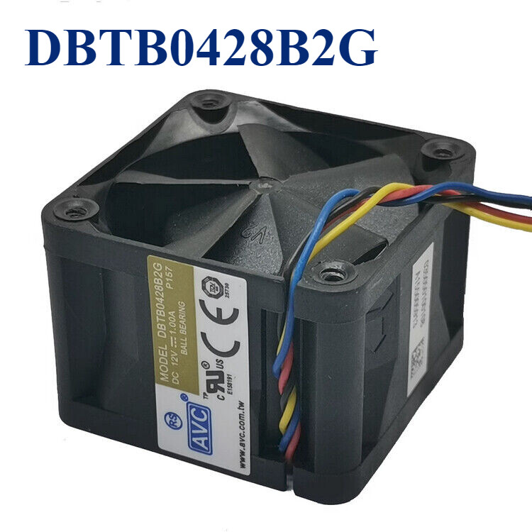 1PCS AVC DBTB0428B2G 40*40*28MM DC 12V 1A 4CM 4Pin Cooling Fan Fast Delivery