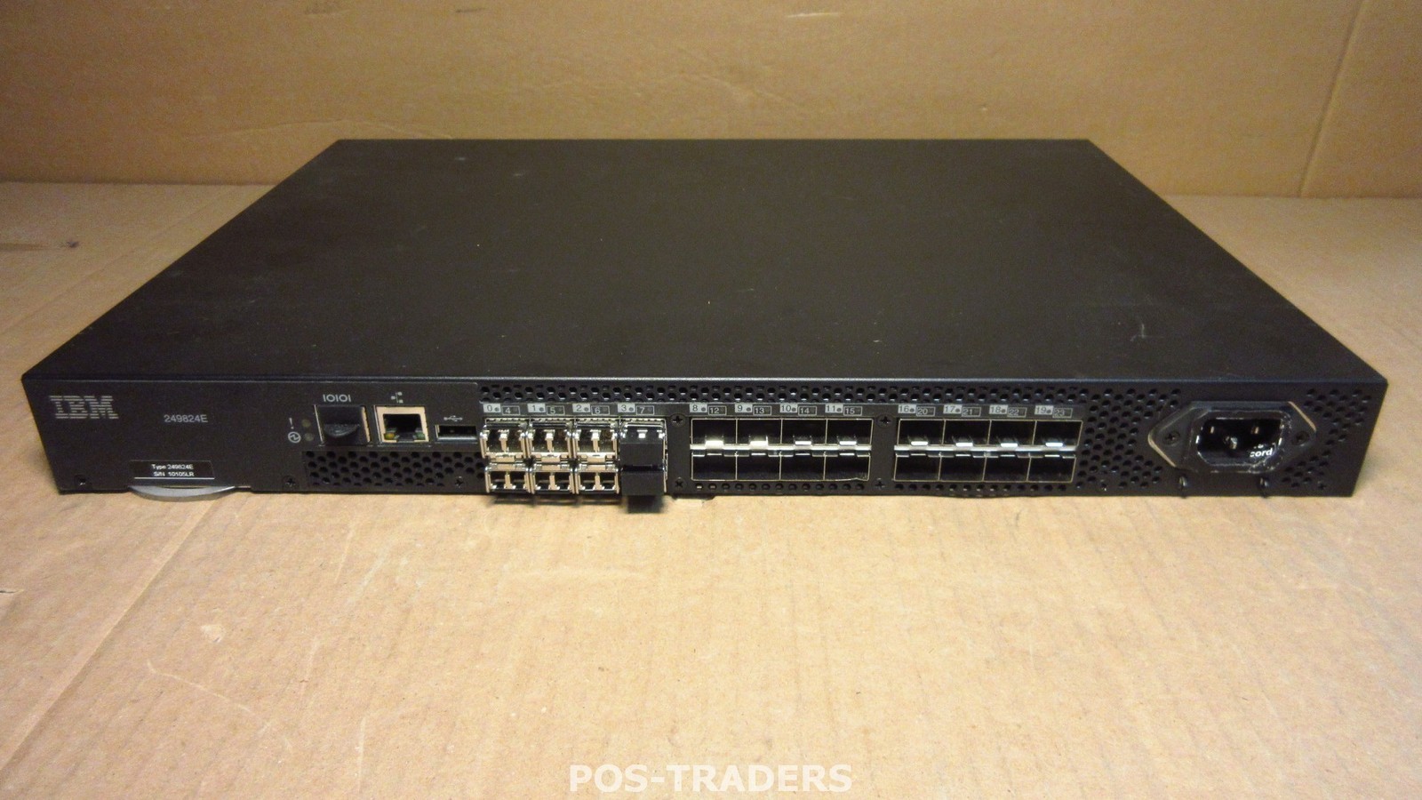 IBM 249824E IB-310-10 Express 8 Active Ports 8GB SFP SAN FC - INCL 8x SFP Modules
