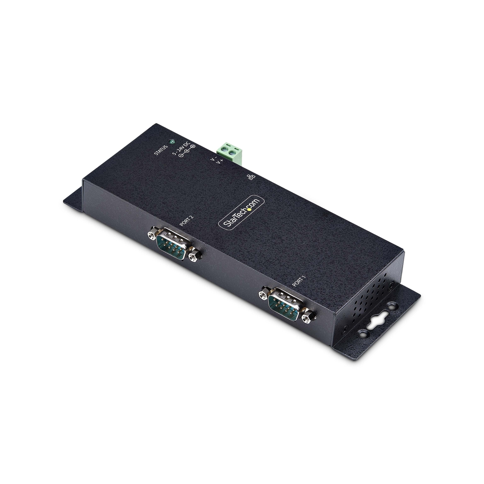 StarTech.com 2-Port Serial to Ethernet Adapter, IP Serial Device Server for R...