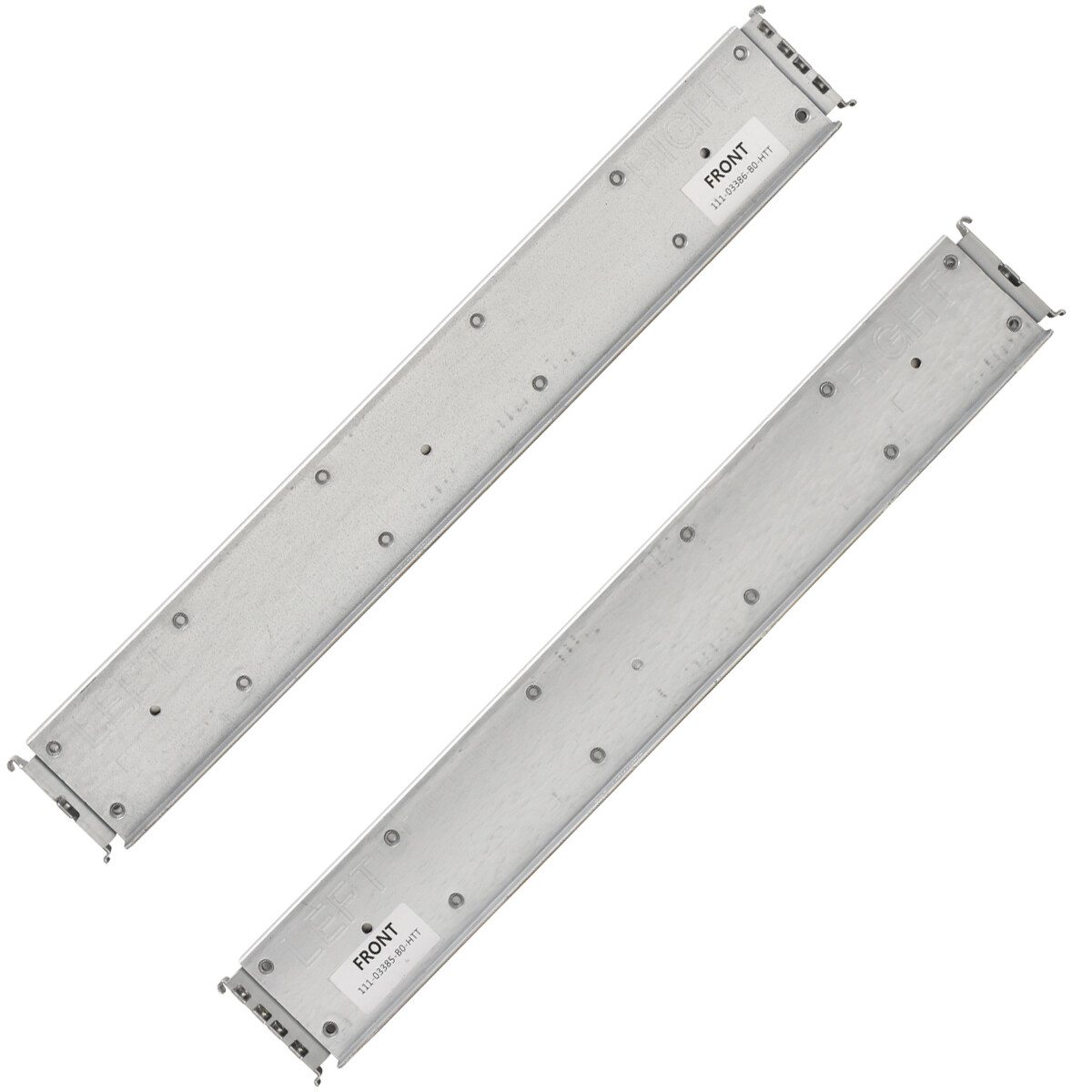 NetApp 19" Rack Rails Rails 111-0385-B0-HTT 111-03386-B0-HTT
