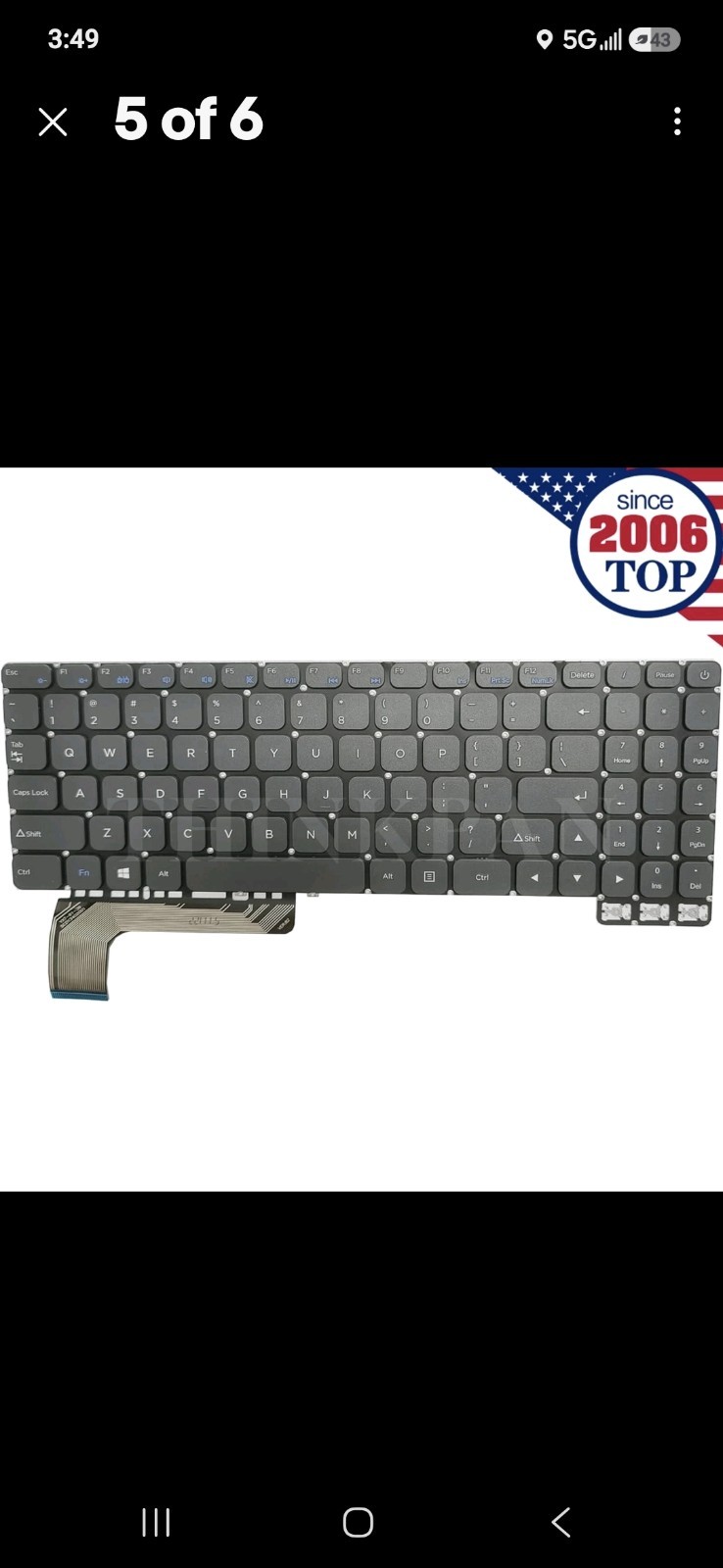 US Keyboard for Gateway GWTN156-11 GWTN156-11BK GWTN156-11BL 11GN GWTN156-11RD