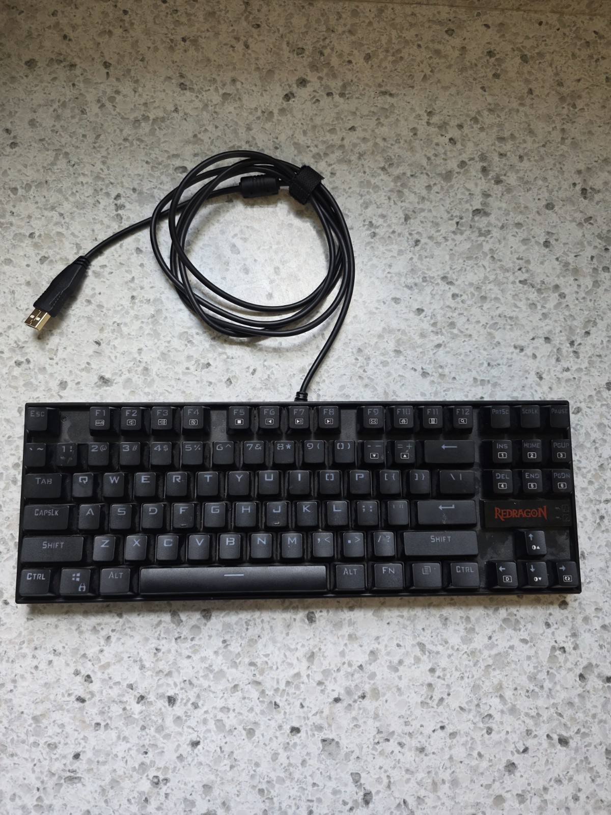 Redragon Kumara K552RGB-2 Mechanical Illuminated Wired USB Keyboard Black EN