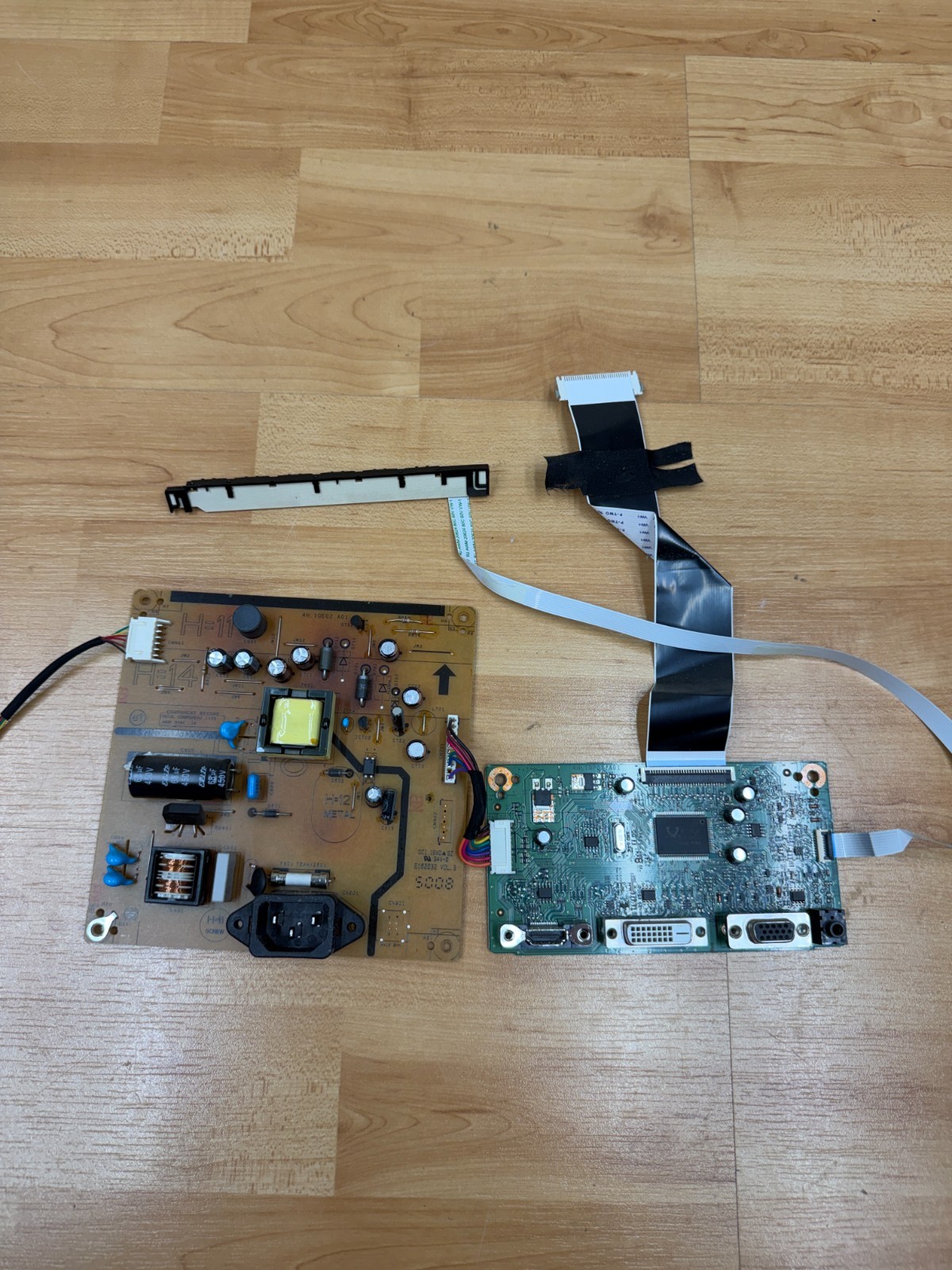 Asus VS Series Monitor Board Kit Main Video Board 5E1QF01035 Power  4H.1QE02.A01