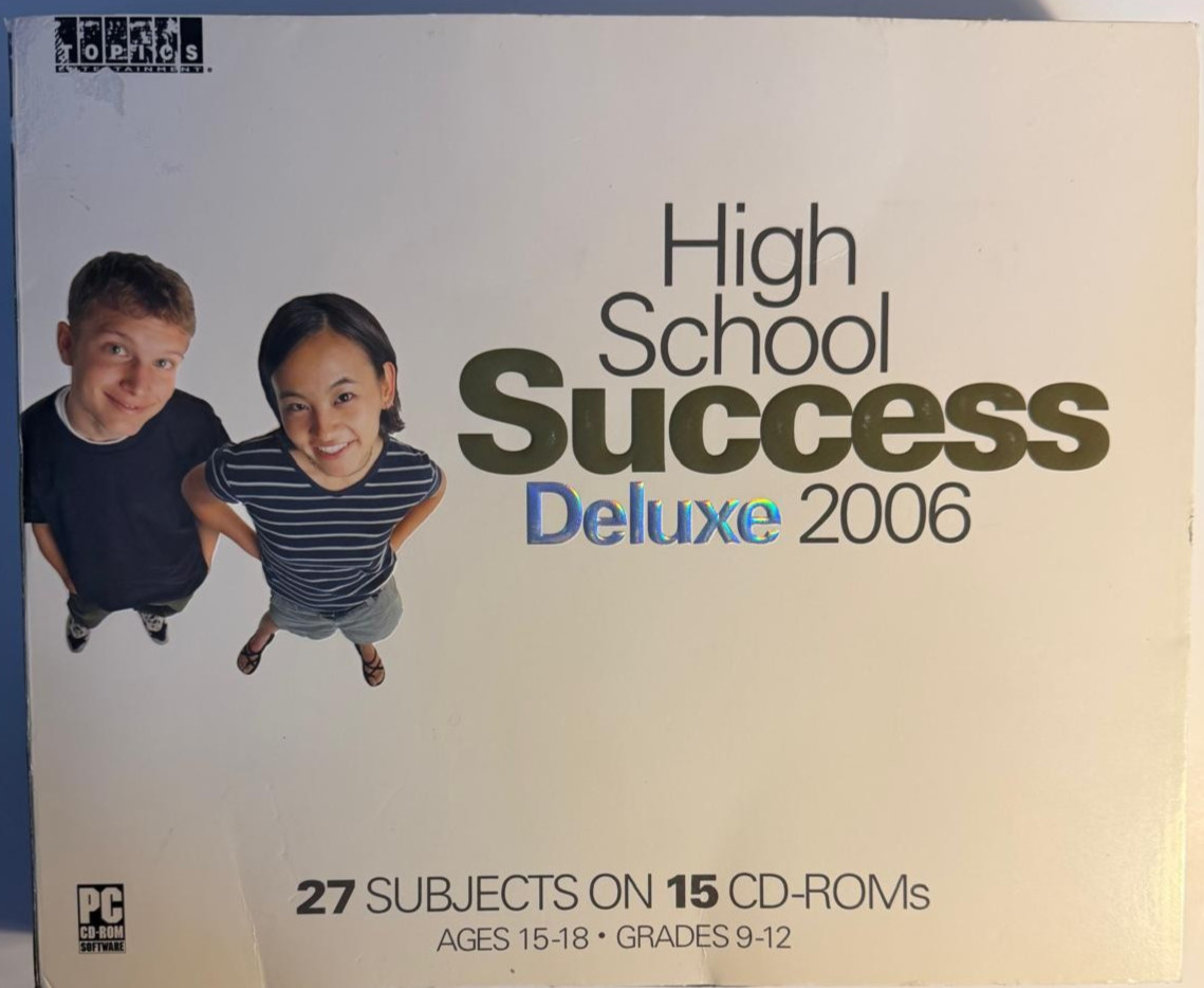 Topics Entertainment High School Success Deluxe 2006, 27 Subjects Grades 9-12