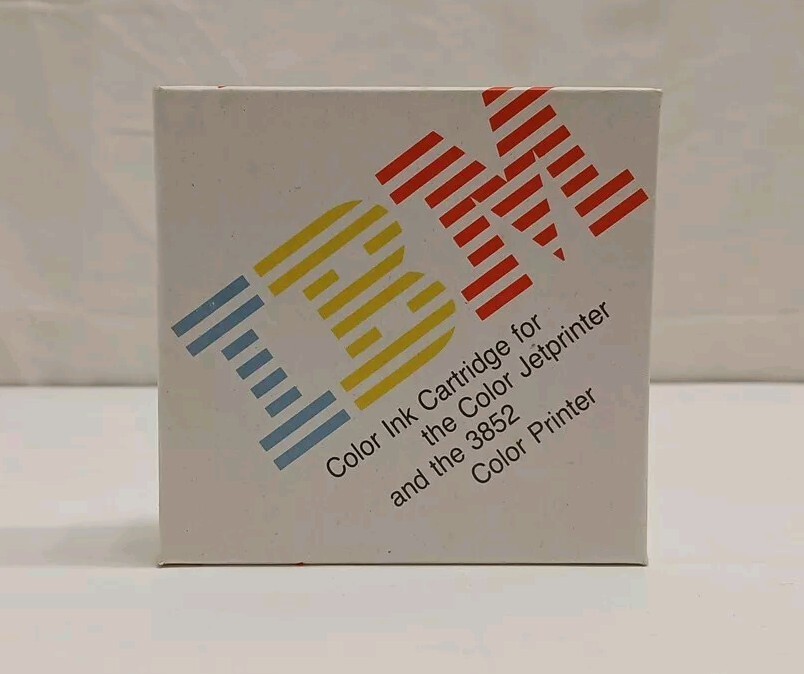 Genuine IBM 6293888 Color Ink Cartridge- Color Jetprinter, 3852 Color Printer B7