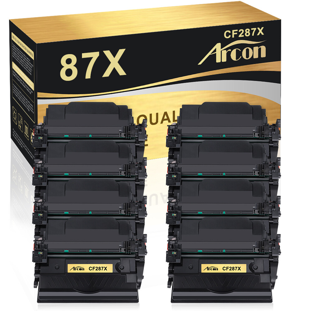 8x 87X CF287X Compatible with HP LaserJet M506n M506dn M506x M501n M501dn Toner