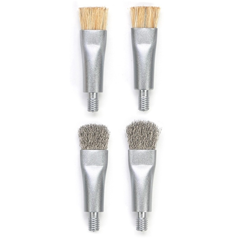 4Pcs Wire Bristles Brushes Heads for Effective Electronic Device Cleaning Tools