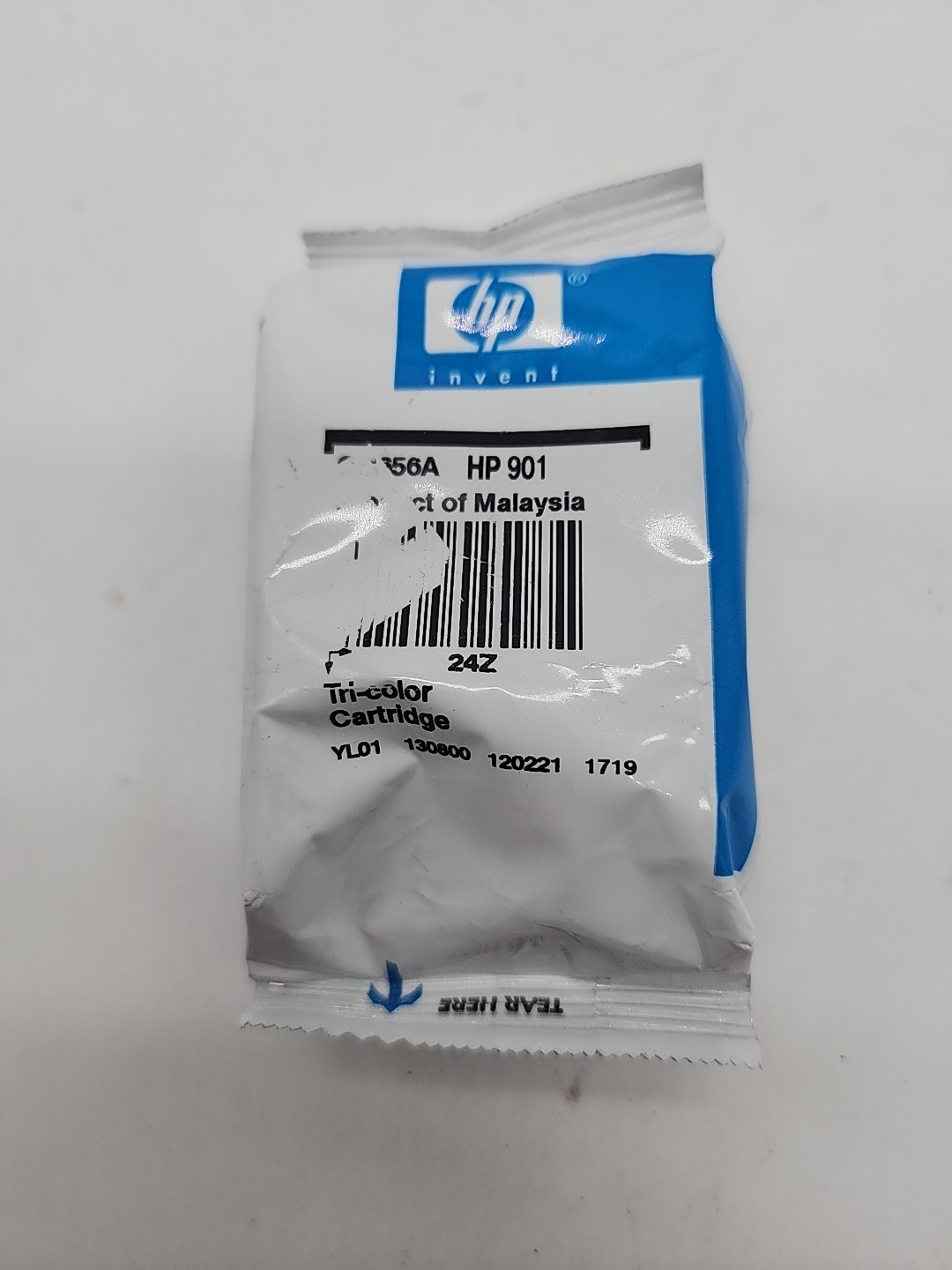 Genuine HP 901 (CC656AN140) Tri-Color Ink Cartridge OEM Original NEW (No Box)