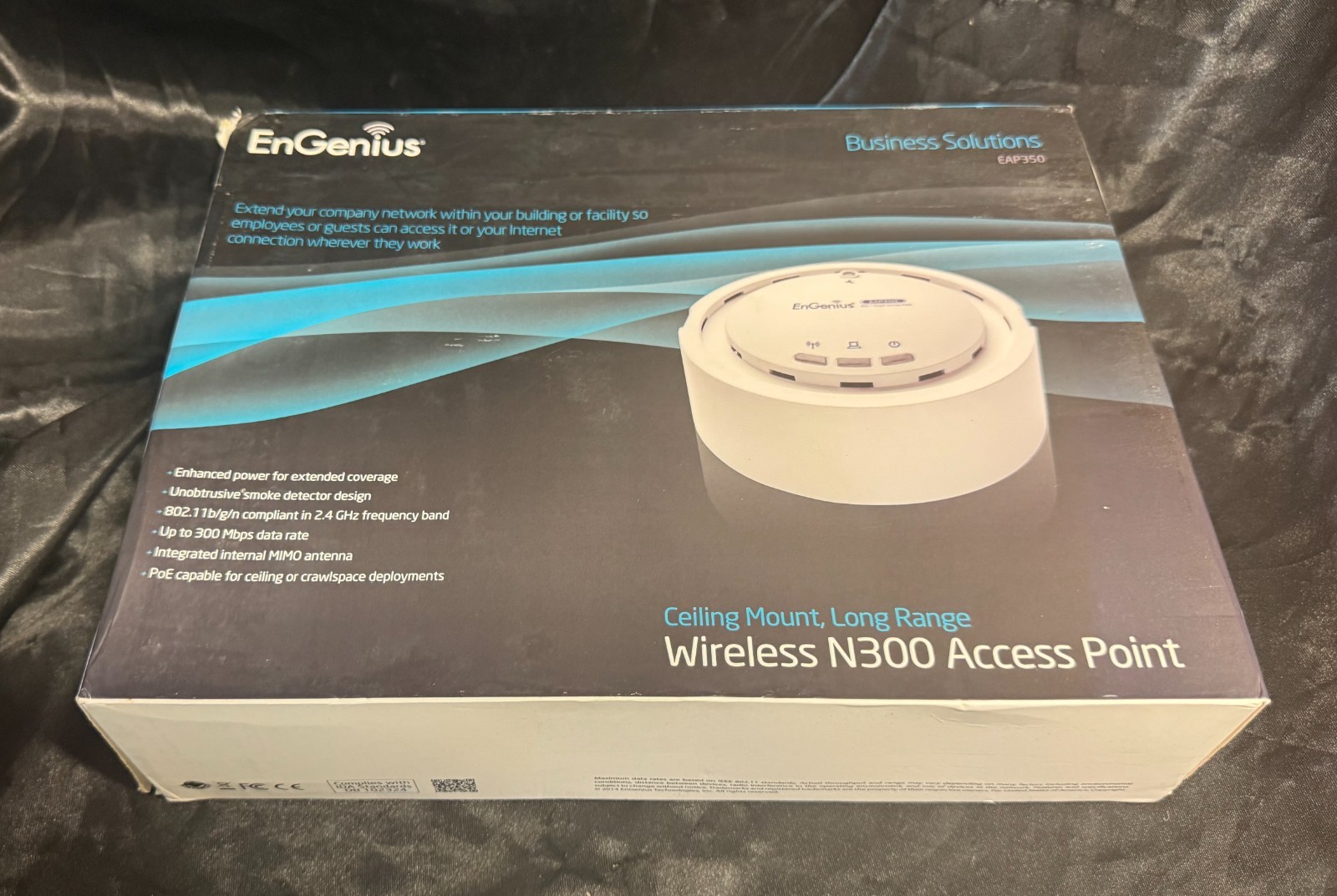 BNIB EnGenius EAP350 ACCESS POINT 802.11 b/g/n 300 Mbps New