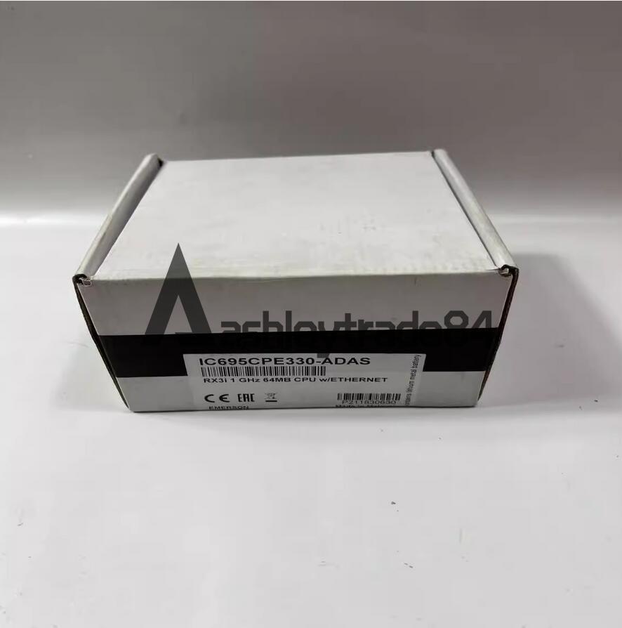 ONE new EMERSON IC695CPE330-ADAS RX3i 1GHz 64MB CPU w/ETHERNET