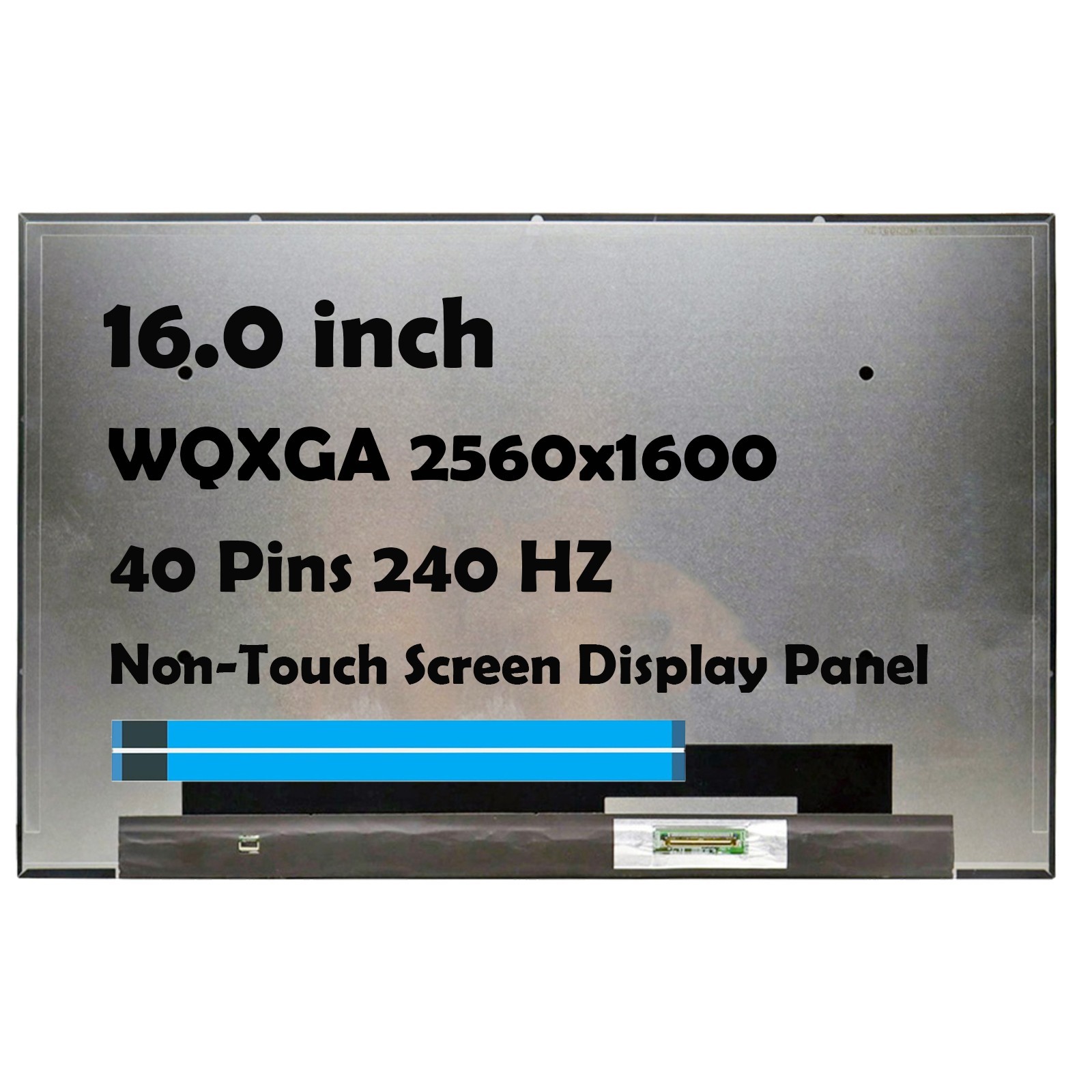 16" for Legion Pro 5 16IRX8 2560x1600 240Hz LCD Non-Touch Screen Display Panel