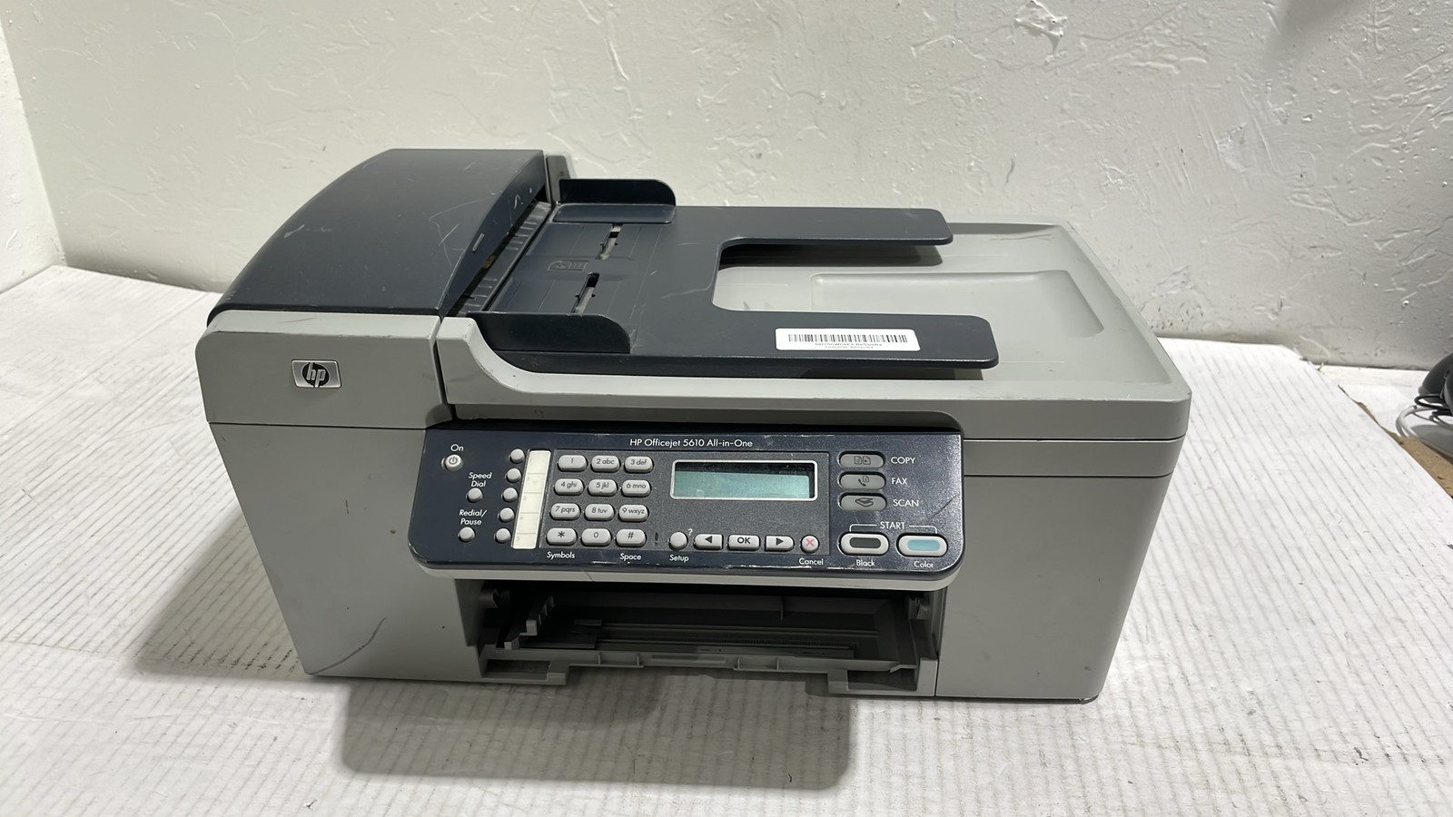 HP Officejet 5610 All-in-One Printer Scanner Fax Copier For Parts Or Repair