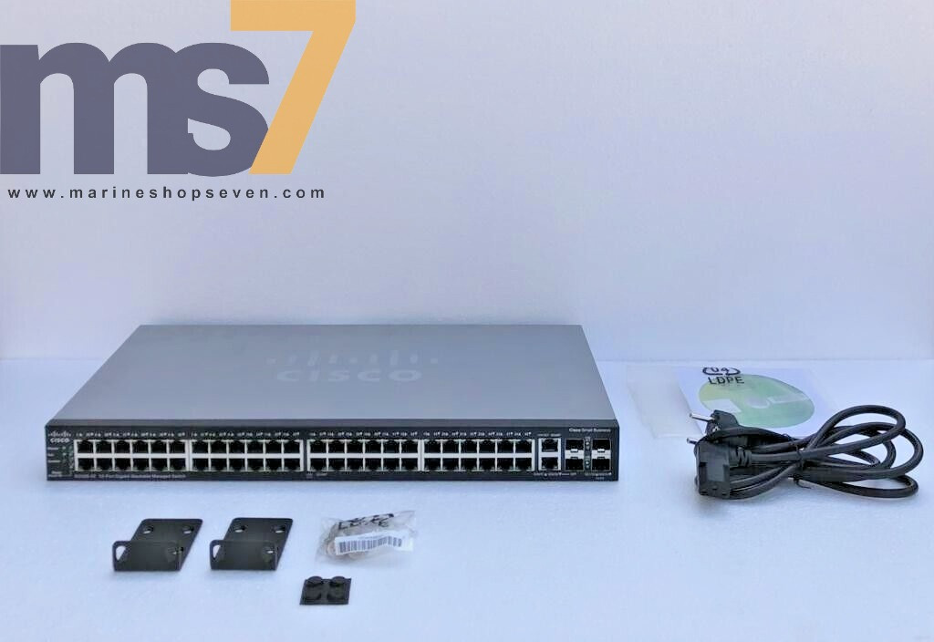 CISCO SG500-52-K9 52-PORT GIGABIT STACKABLE MANAGED SWITCH -NEW #3