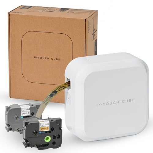 Brother Label Printer P-touch Cube  (Smartphone/PC Compatible / 3.5mm–24mm)