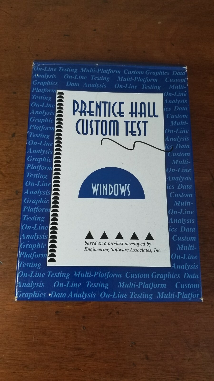 Vintage Software PRENTICE HALL Custom Test Windows 3.1 Testing  1997