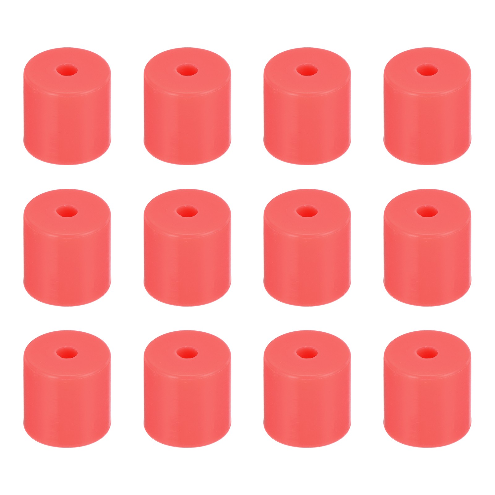 12Pcs Silicone Bed Mounts Leveling Column Silicone Buffer 16mm Red