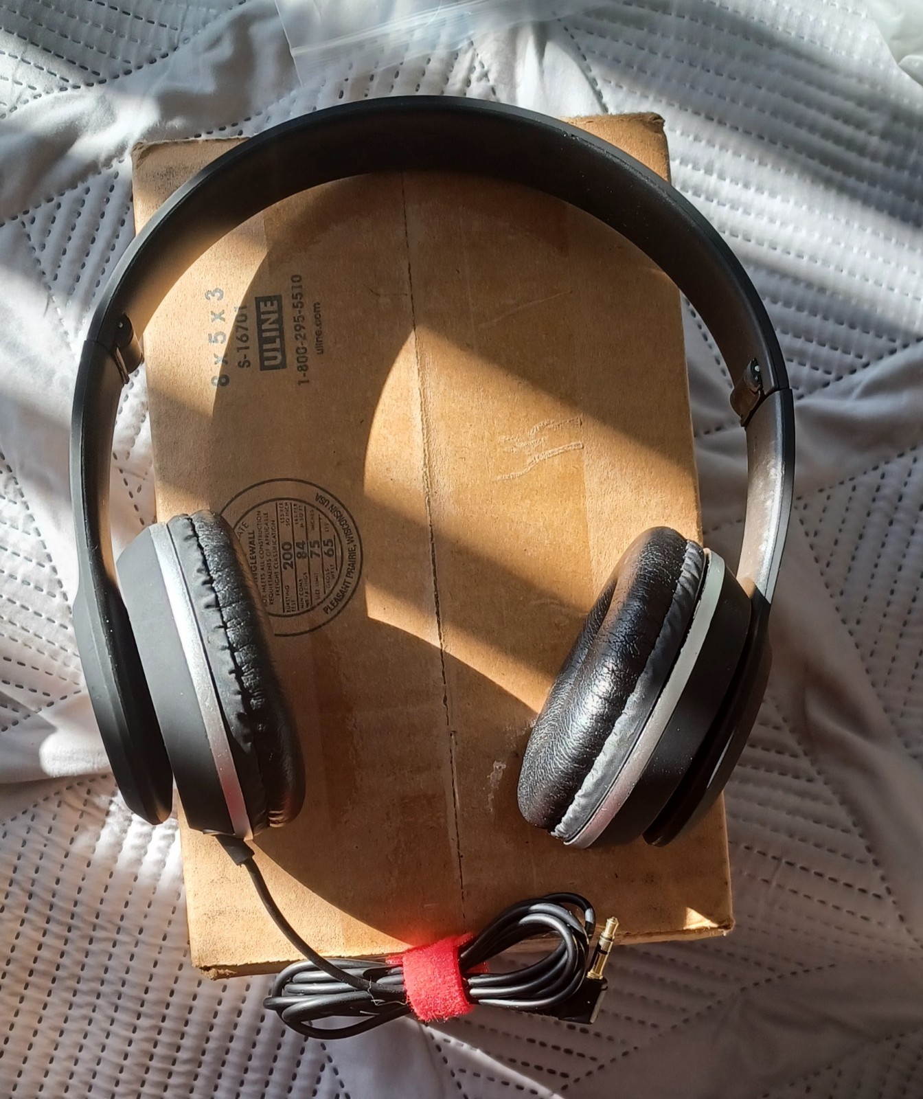computer speakers and headphones, and everything in else in the box.