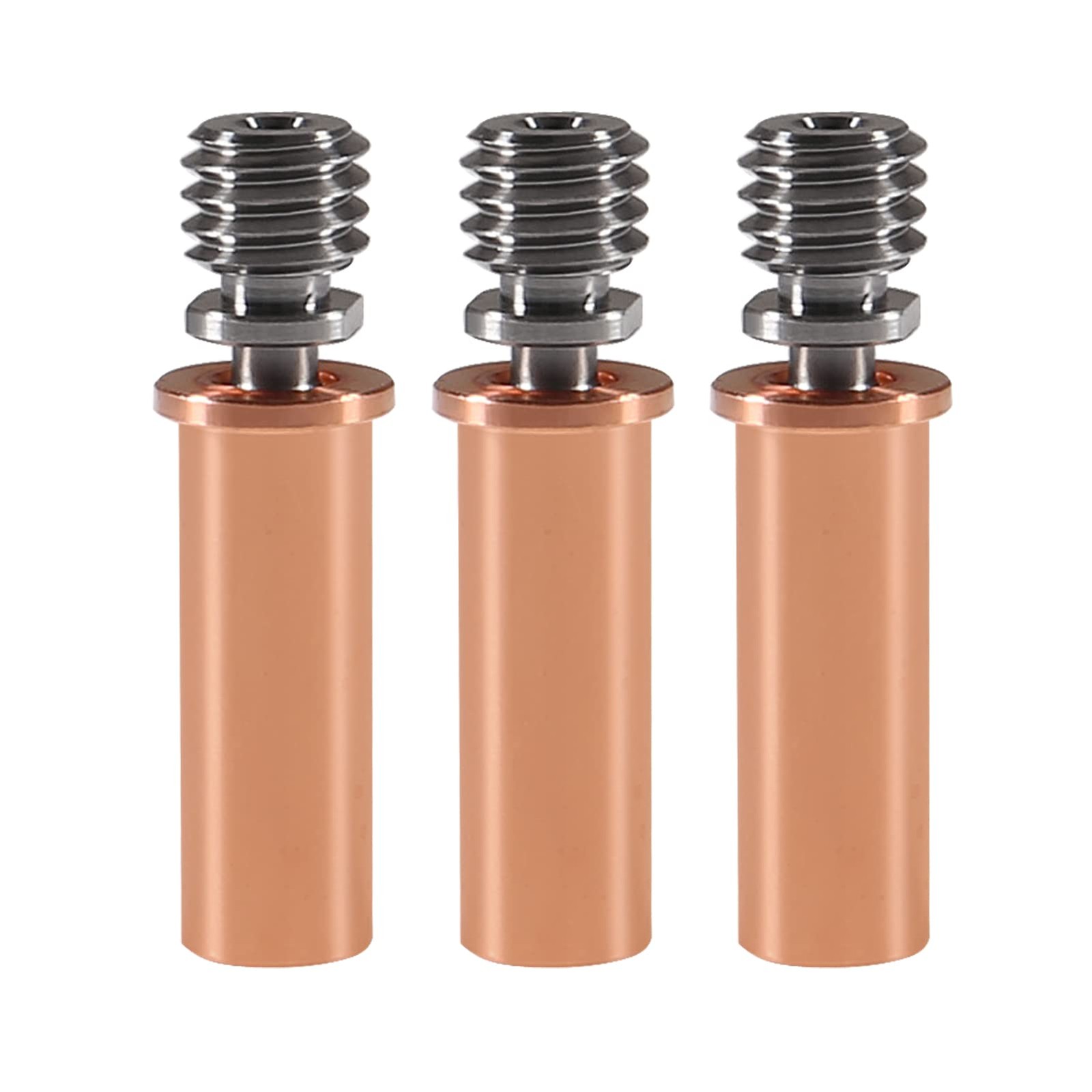 3PCS Bi-Metal Copper Titanium TC4 Heatbreak for Anycubic Mega S Vyper Pro