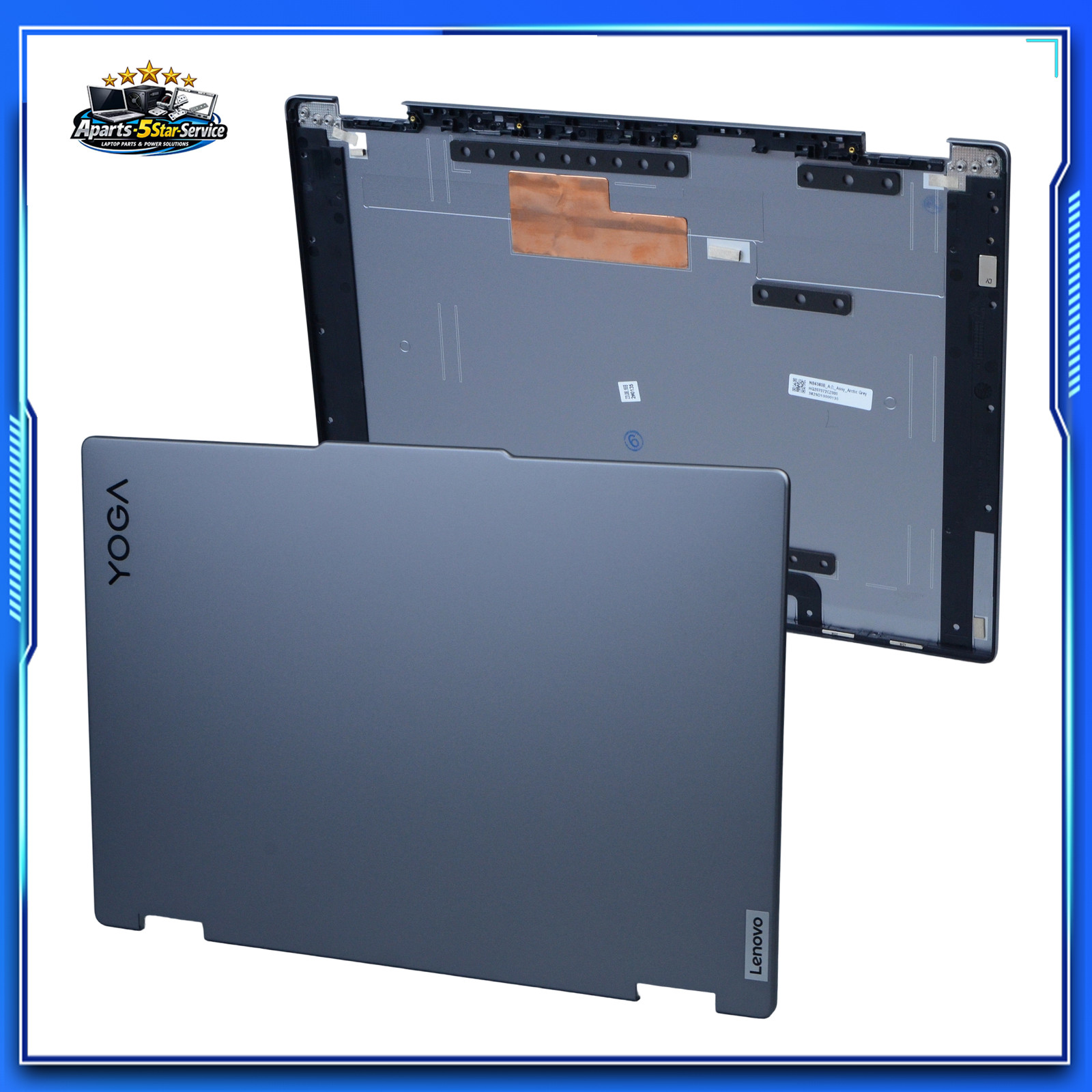 LCD Screen Back Cover A Shell for Lenovo Yoga 7 16IRL8 82YN 16ARP8 83BS 16in
