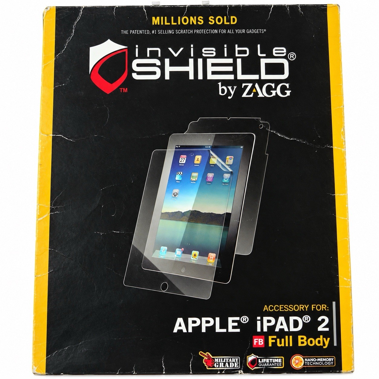 ZAGG InvisibleShield Full Body Apple iPad 2 Screen Protector NEW Sealed Kit