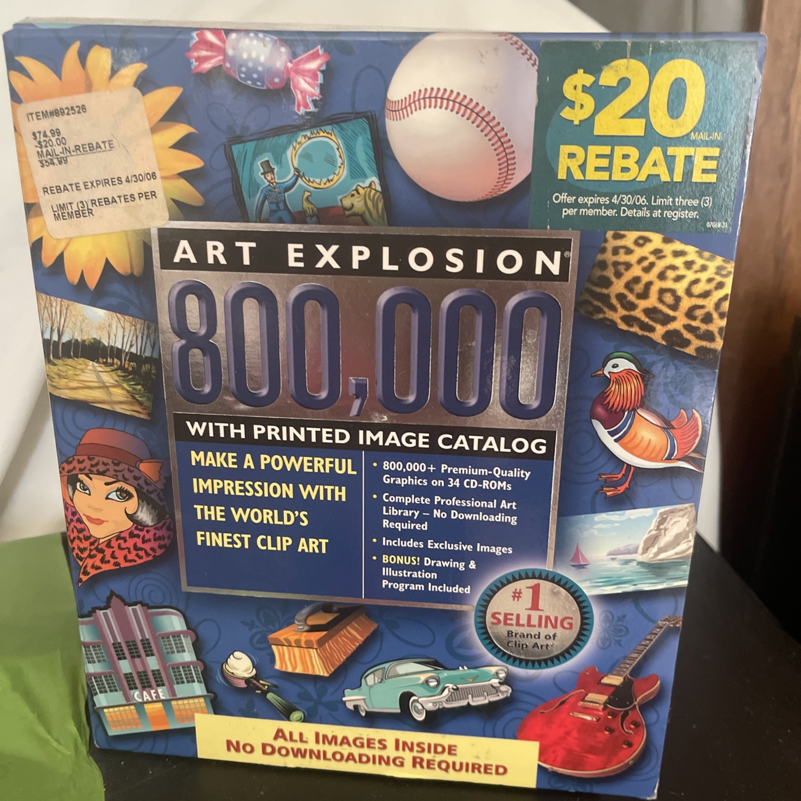 art explosion 800000 And Disk Holder