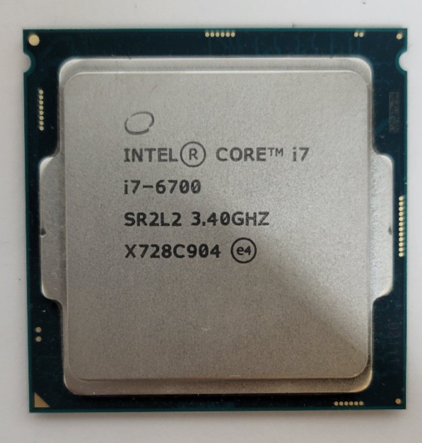 Intel Core i7-6700 3.40GHz Quad Core LGA Desktop Processor SR2L2